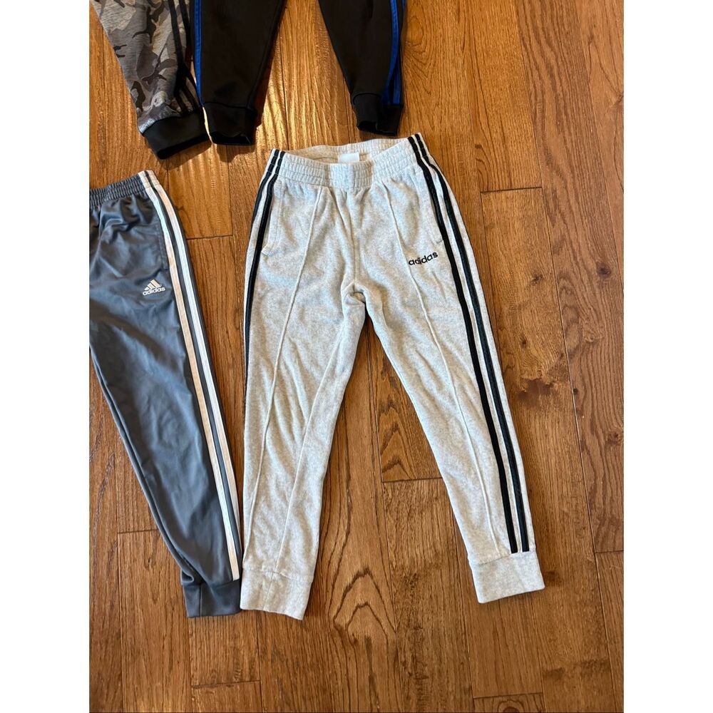 Adidas boys sweatpants jogger bundle size 7/8 - Picture 3 of 13